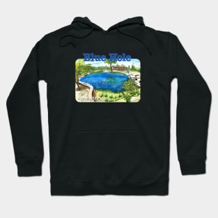 Blue Hole, New Mexico Hoodie